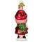 Old World Christmas 4.0 Inch Peppa Pig With Snowball Christmas Tree Ornament , Cartoon Children's Series